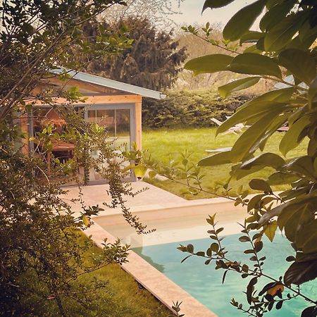 Cottage Normand Avec Sa Grande Piscine Chauffee Toute L Annee Sur Parc Arbore Et Clos En Plein Coeur De La Campagne Adapte Aux Kids Et Dog Friendly Saint-Antonin-de-Sommaire Exteriör bild